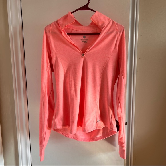 NWOT Old Navy Quarter Zip Activewear Top - Picture 2 of 7